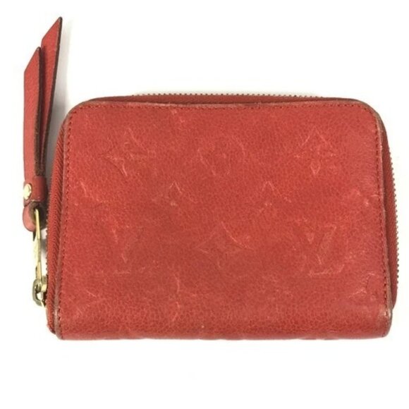 LOUIS VUITTON M60295 MonogramEmpreinte Portefeuille-Scallet Compact Wallet